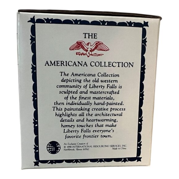 Liberty Falls Water Tower and Home Of Artist Anabelle Phillips Figurines 3.25 T - Picture 12 of 14